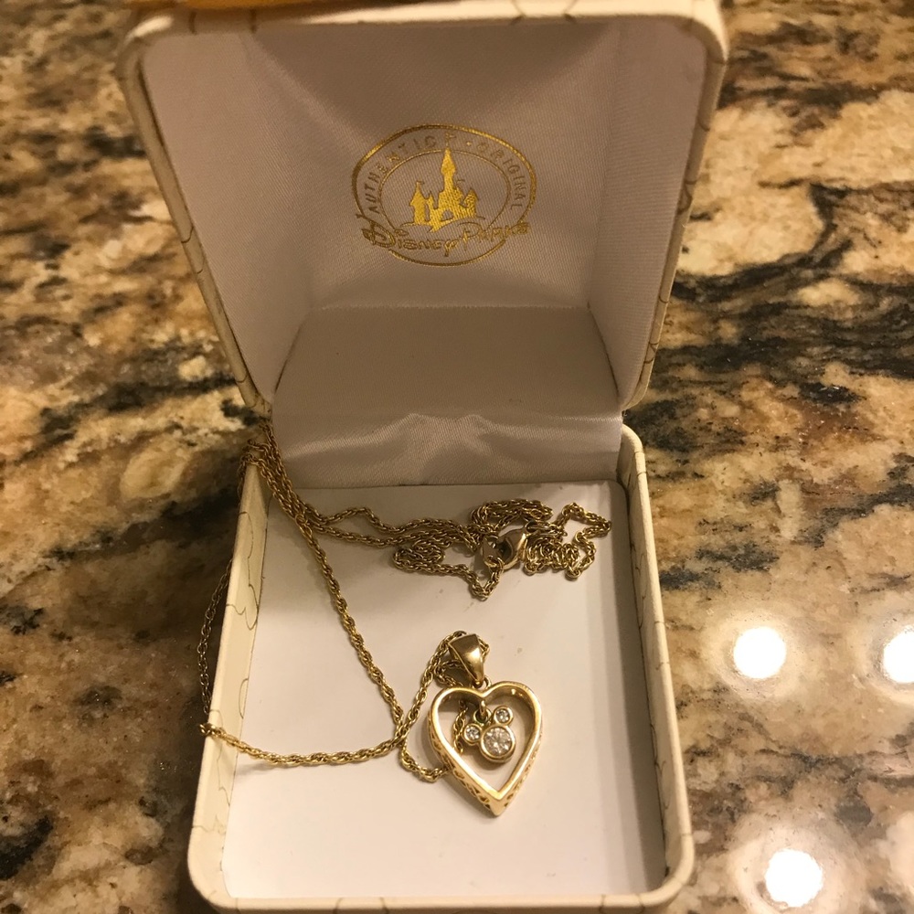 Mickey mouse necklace